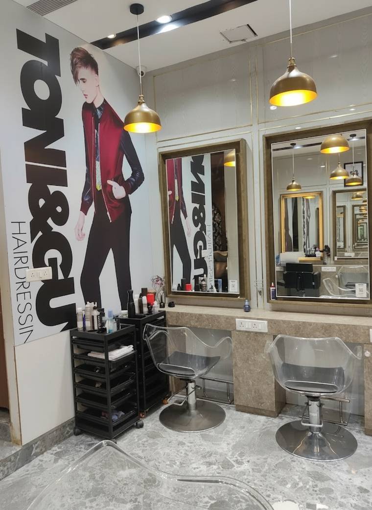TONI&GUY salon — Signature Styling Wall